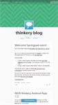 Mobile Screenshot of blog.thinkery.me